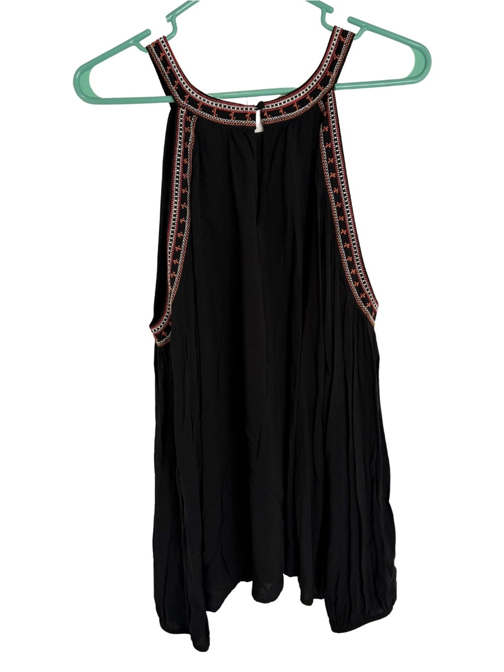 3/$20 Express Black Cold Shoulder Long Sleeve Blouse - Picture 2 of 5